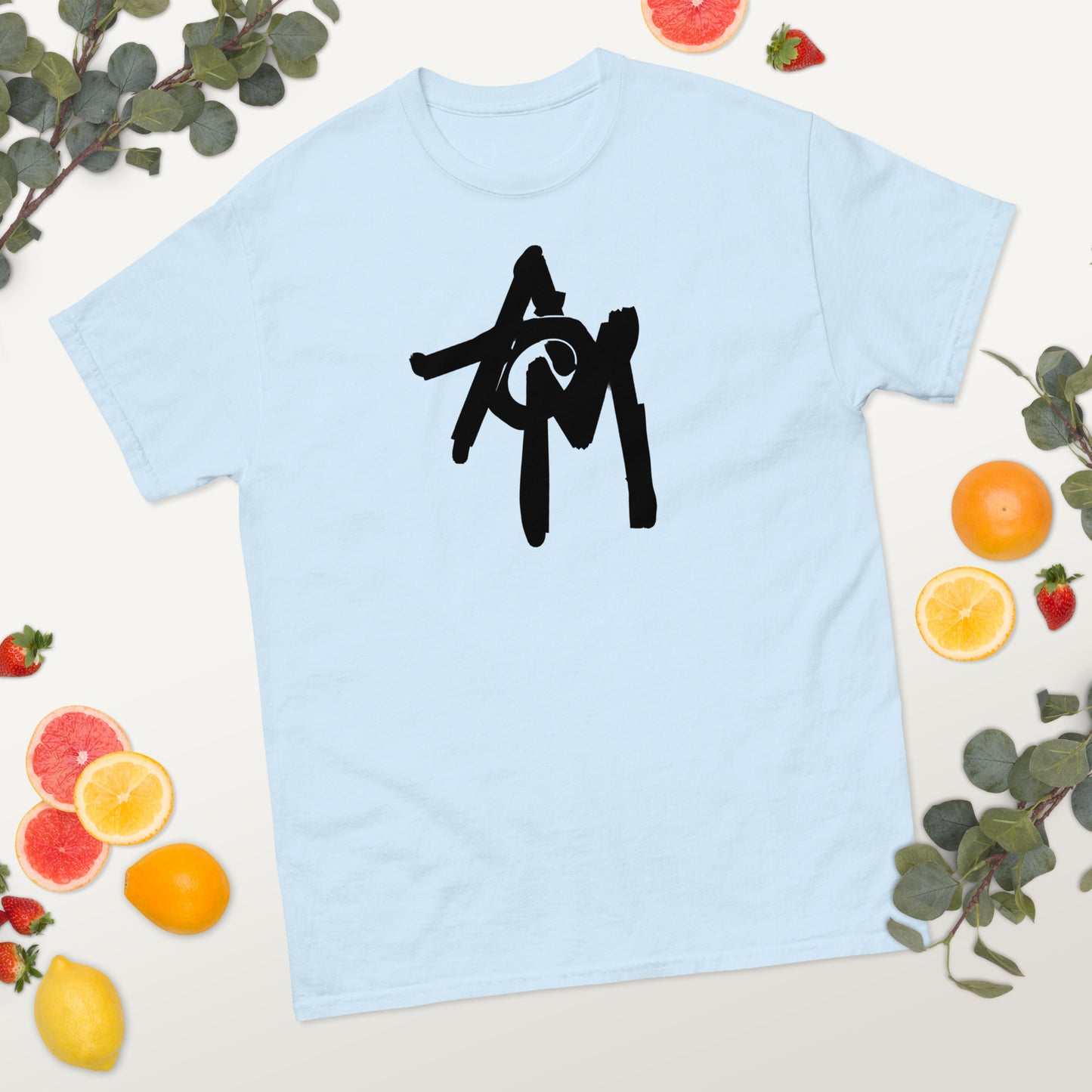 Men's classic tee AOM Black Logo