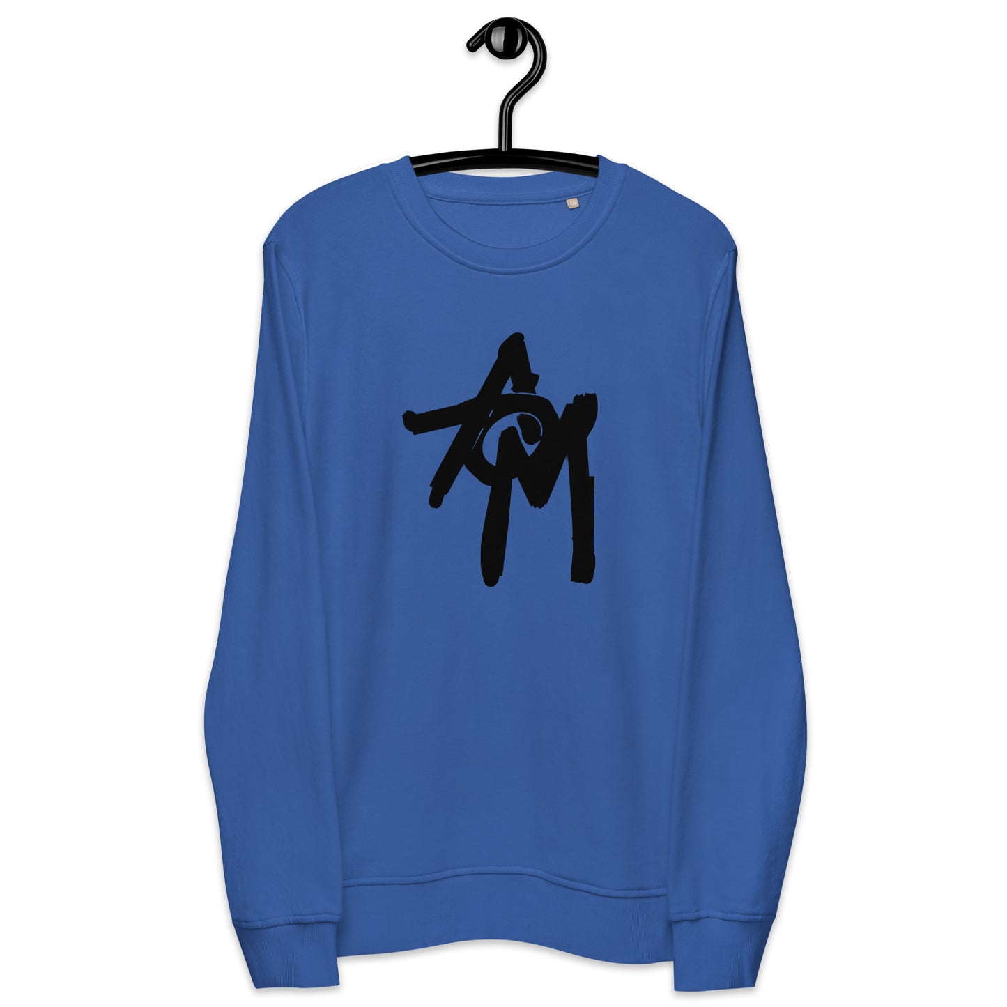 Unisex organic sweatshirt AOM Black Logo