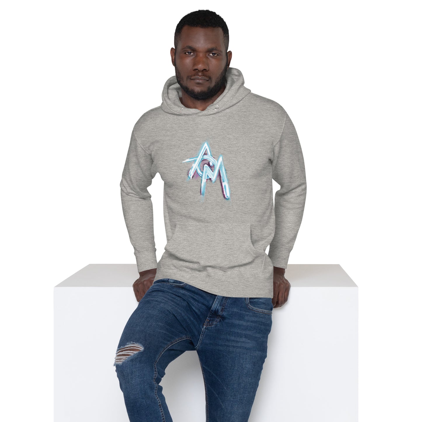 Unisex Hoodie AOM Color Logo