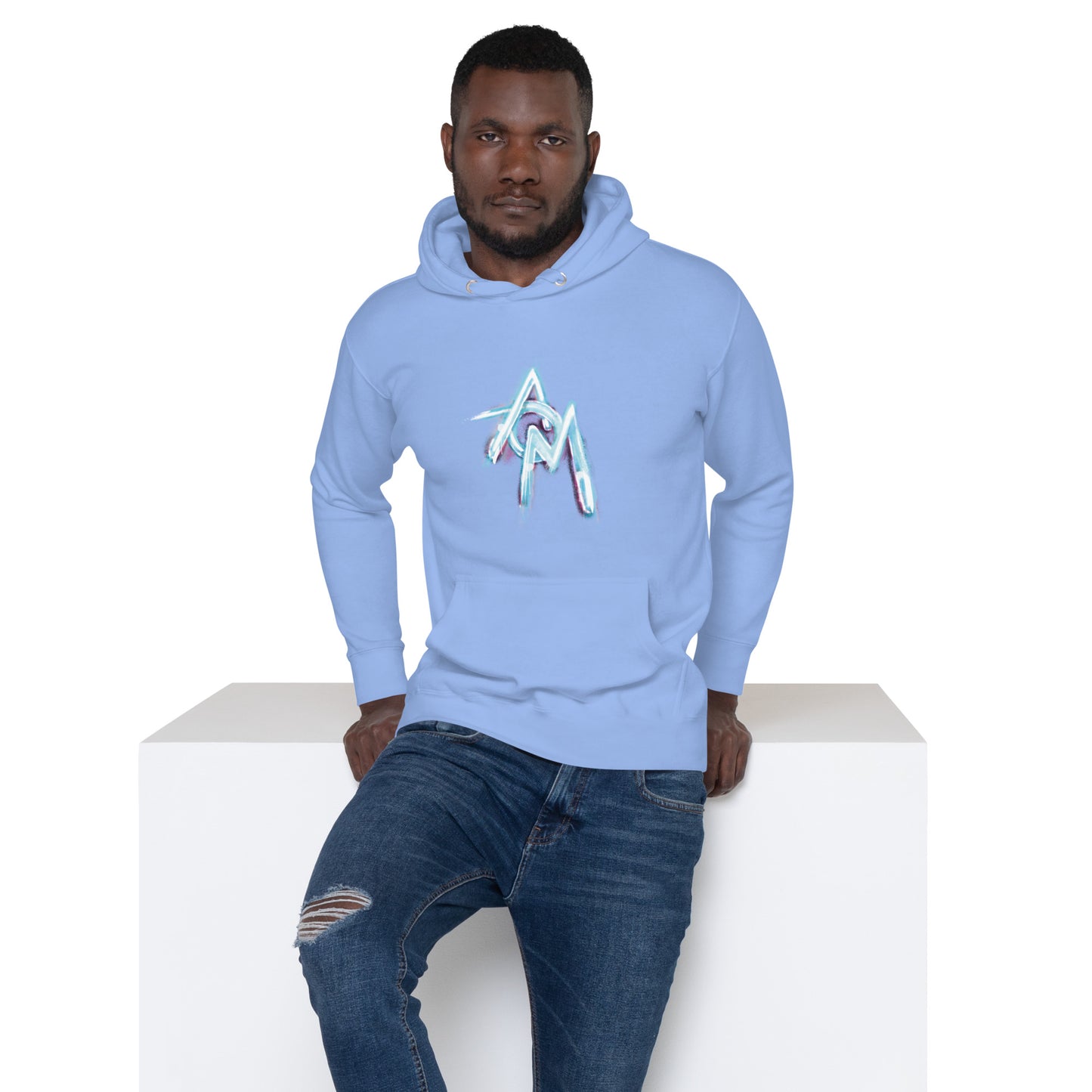 Unisex Hoodie AOM Color Logo