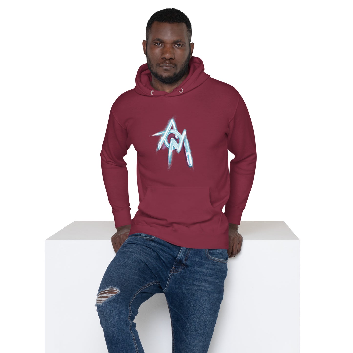 Unisex Hoodie AOM Color Logo