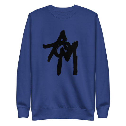 AOM Black Logo Unisex Premium Sweatshirt (Additional Colors)